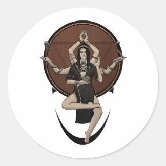 Sticker Rond Kali