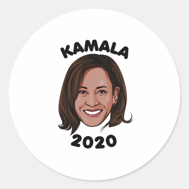 STICKER ROND KAMALA 2020 (Devant)