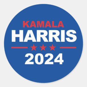 Sticker Rond Kamala Harris 2024