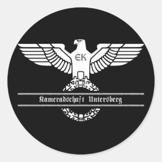 Sticker Rond Kameradschaft Untersberg