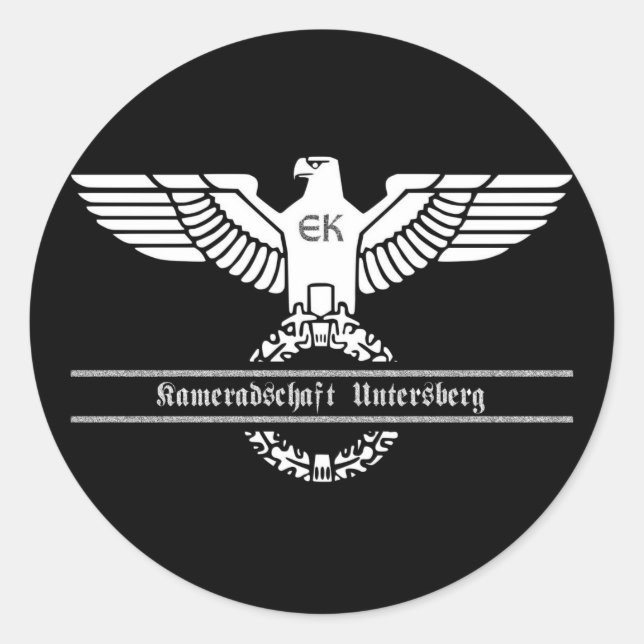 Sticker Rond Kameradschaft Untersberg (Devant)