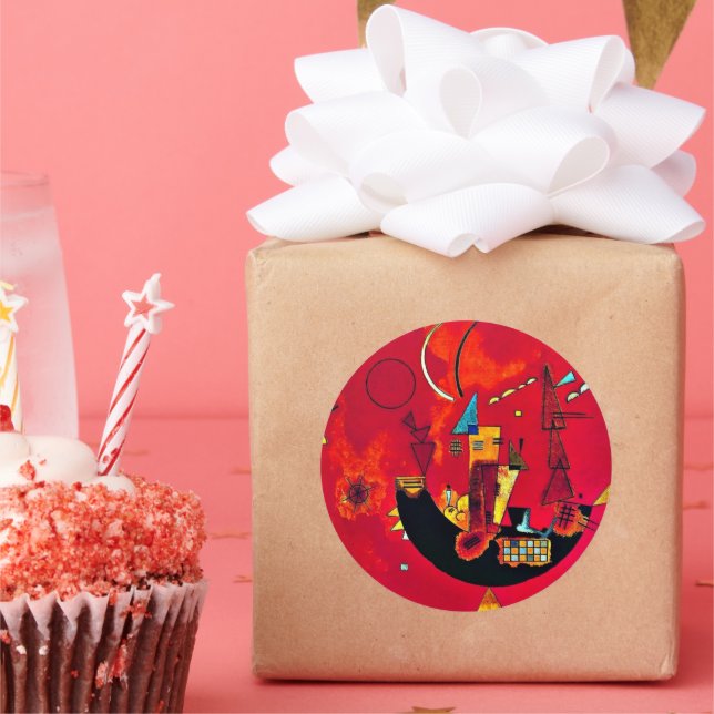 Sticker Rond Kandinsky - Mit und Gegen (Fête)