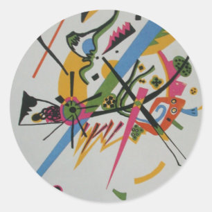 Sticker Rond Kandinsky Small Worlds