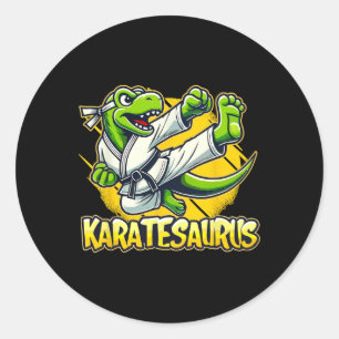 Sticker Rond Karaté