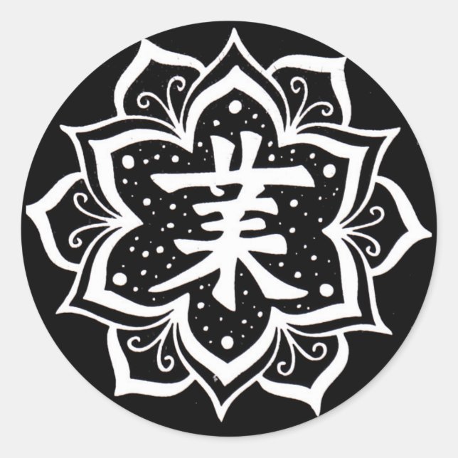 Sticker Rond Karma (Devant)