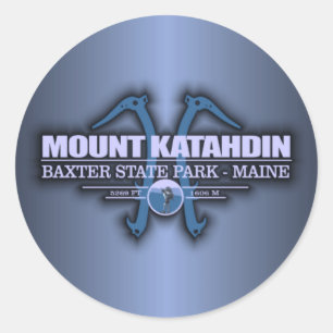 Sticker Rond Katahdin 2