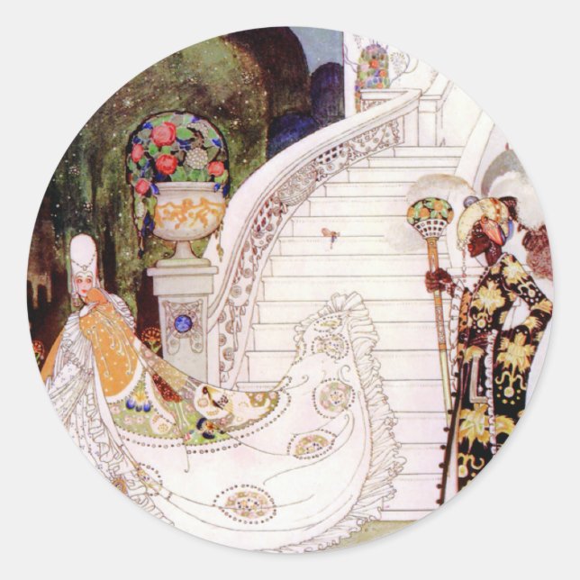 Sticker Rond Kay Nielsen (Devant)