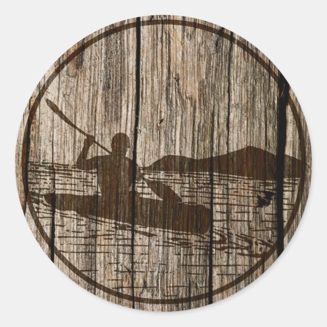 Sticker Rond Kayak (Devant)