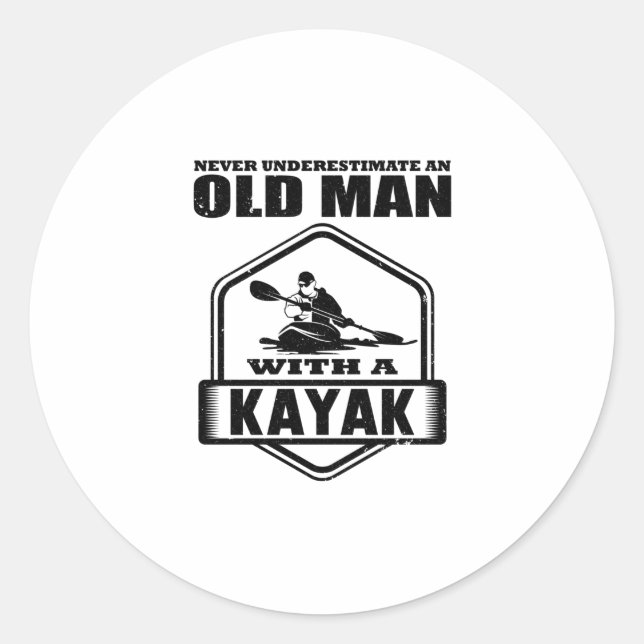 Sticker Rond Kayak venin (Devant)