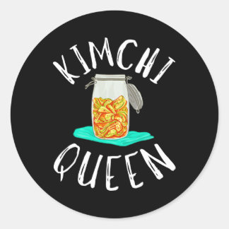 Sticker Rond Kbbq Korean Bbq Kimchi Ramen 2