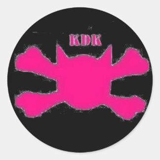 STICKER ROND KDK
