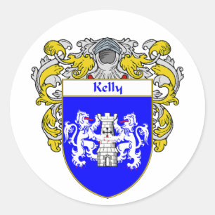 Sticker Rond Kelly Armoiries (mannequins)