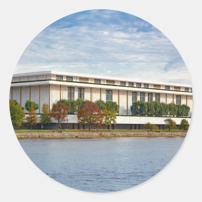 Sticker Rond Kennedy Center (Devant)