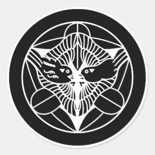 Sticker Rond Kenshin Uesugi (H)