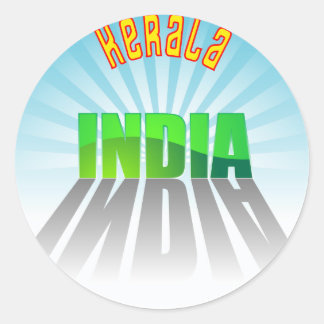 Sticker Rond Kerala