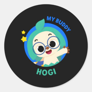 Sticker Rond Kfong Wonderstar My Buddy Hogi Original