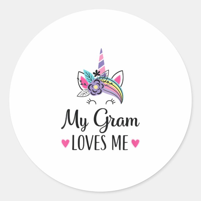 Sticker Rond Kids Pop It 3rd Birthday Girls 3 Years Old Fidget  (Devant)