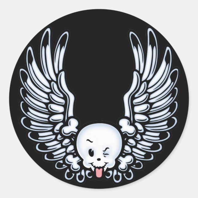 Sticker Rond Kidwing (Devant)