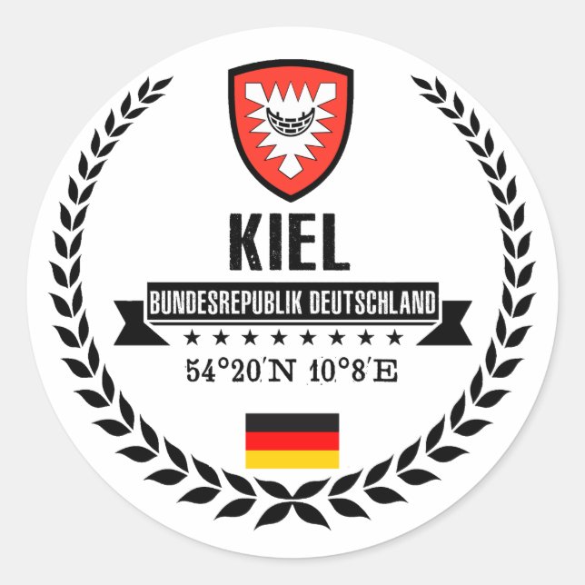 Sticker Rond Kiel (Devant)