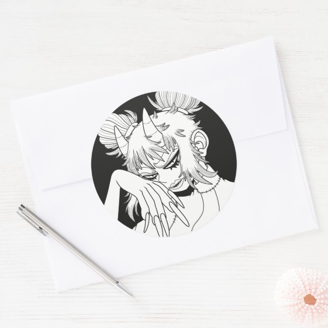 Sticker Rond Kijo (Enveloppe)
