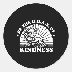 Sticker Rond Kindness Anti-Intimidation Week Mignonne Est Le Bâ