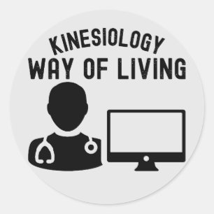 Sticker Rond Kinésiologie- Mode de vie