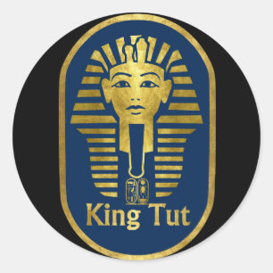 Sticker Rond King Tut