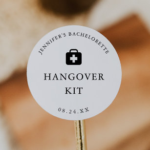 Sticker Rond Kit de passe-passe Bachelorette Party Favoriser