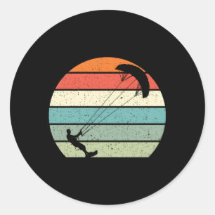 Sticker Rond Kiteboard