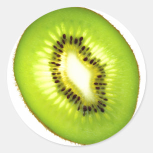 Sticker Rond Kiwi