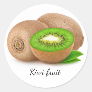 Sticker Rond Kiwi