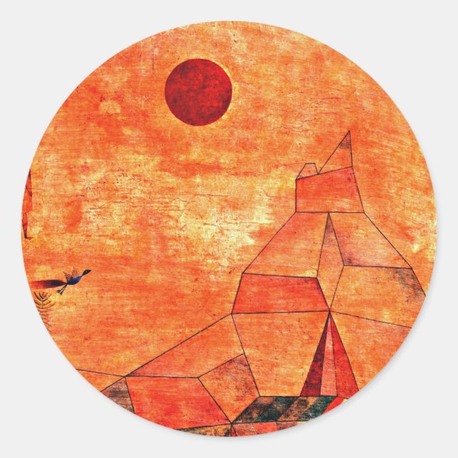 Sticker Rond Klee - Conte de fées (Devant)