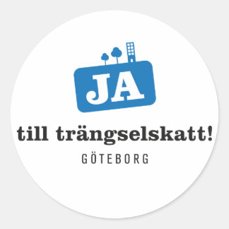Sticker Rond Klisterlapp - 20st.