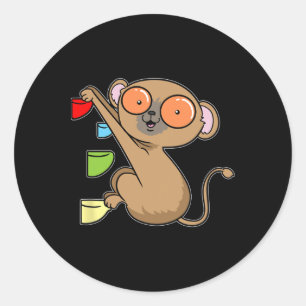 Sticker Rond Koboldmaki Escalade Bloc Grimpeur Varappeur