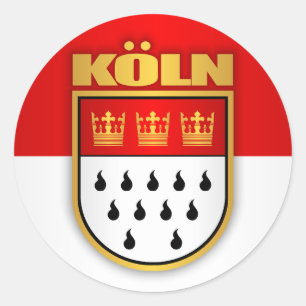 Sticker Rond Koln (Cologne)