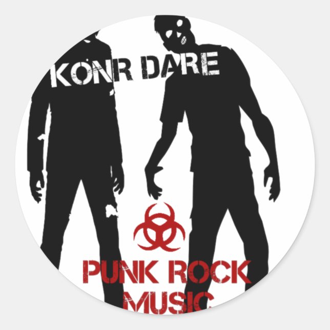 Sticker Rond Konr Dare (Devant)