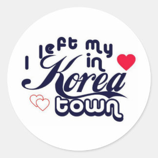 Sticker Rond Koreatown