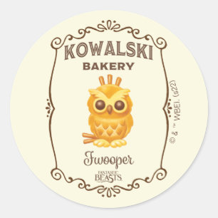 Sticker Rond Kowalski Bakery Fwooper