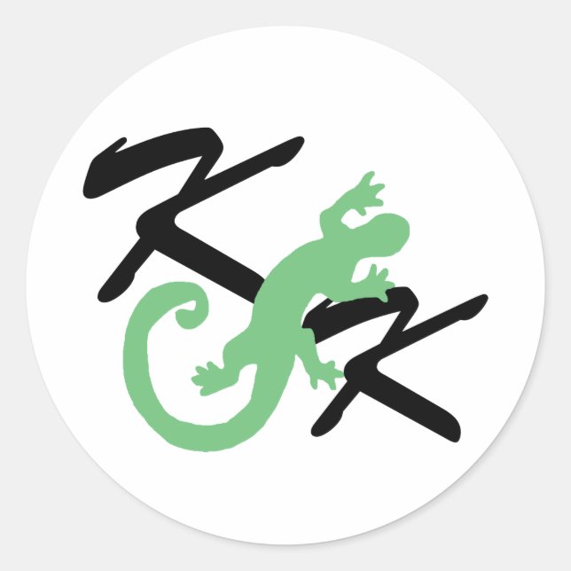 Sticker Rond Kreations Kanweienea (Devant)