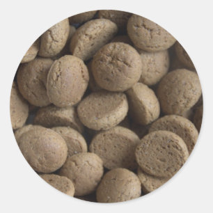 Sticker Rond Kruidnoten