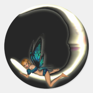 Sticker Rond KRW Luna