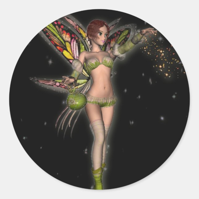 Sticker Rond KRW Twinkle (Devant)