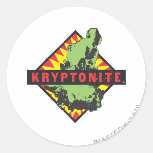 Sticker Rond Kryptonite