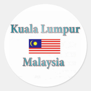 Sticker Rond Kuala Lumpur