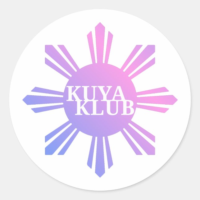 Sticker Rond Kuya Klub (Devant)