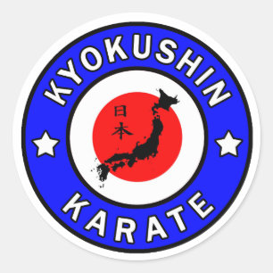 Sticker Rond Kyokushin Karate