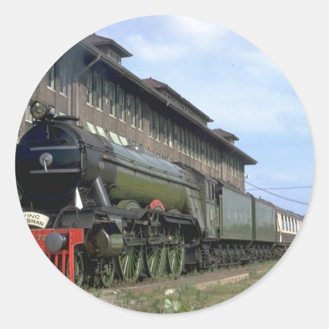 Sticker Rond L&N 4-6-2 avec "Flying Scotsman" (Devant)