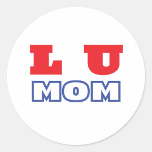 Sticker Rond L U maman