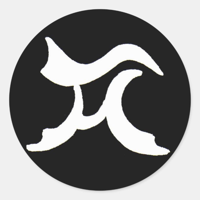 STICKER ROND LA (Devant)