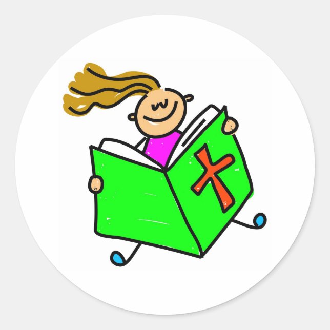 Sticker Rond La Bible (Devant)